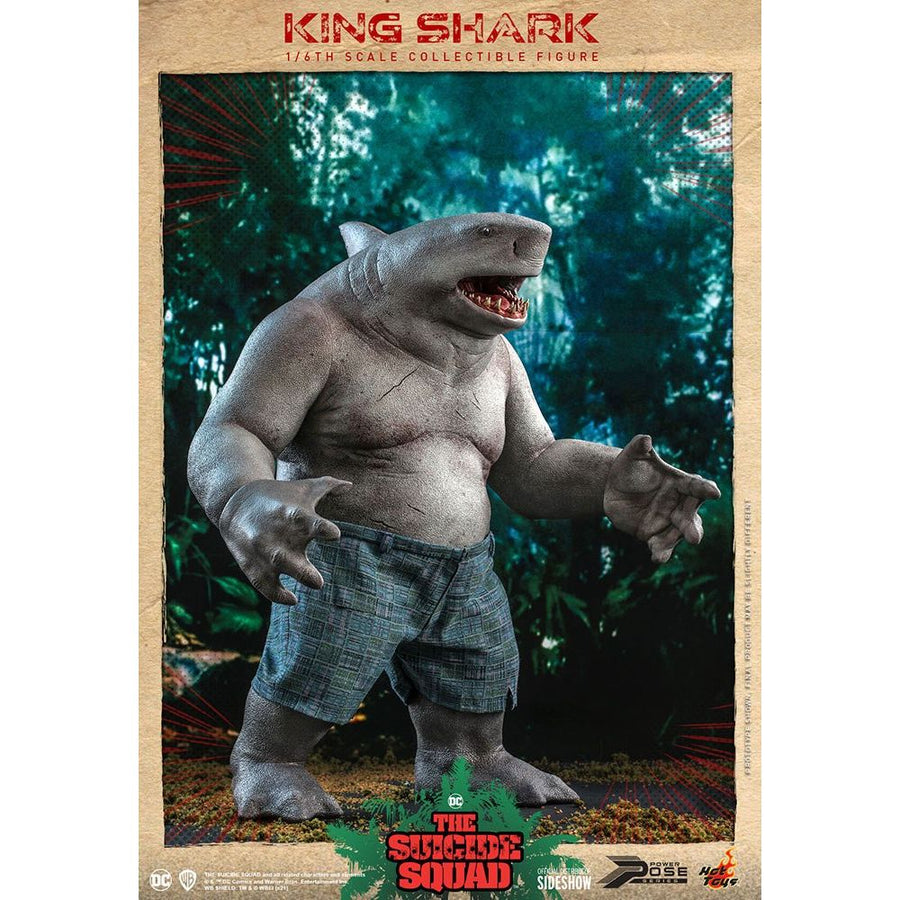 Hot Toys Suicide Squad Movie Masterpiece Action Figure 1/6 King Shark Ex-Display