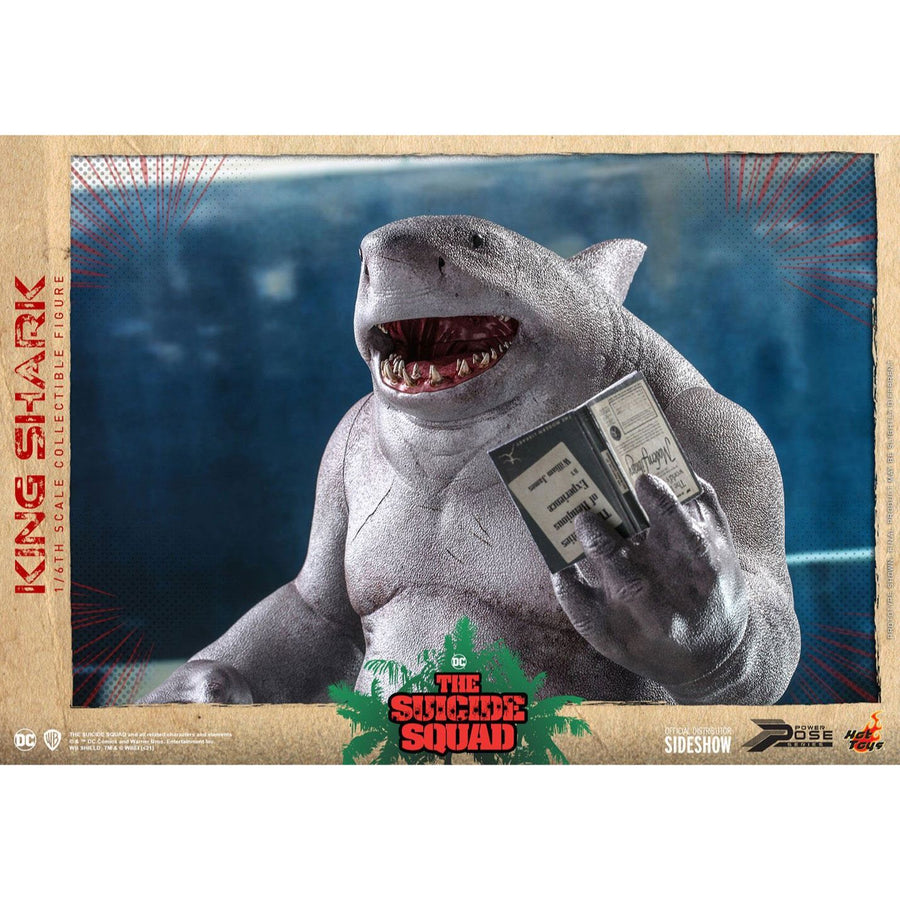 Hot Toys Suicide Squad Movie Masterpiece Action Figure 1/6 King Shark Ex-Display