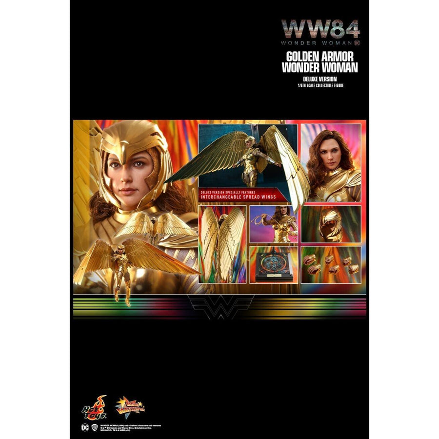 Hot Toys Wonder Woman 1984 Golden Armour Deluxe Edition 1/6 Scale Figure