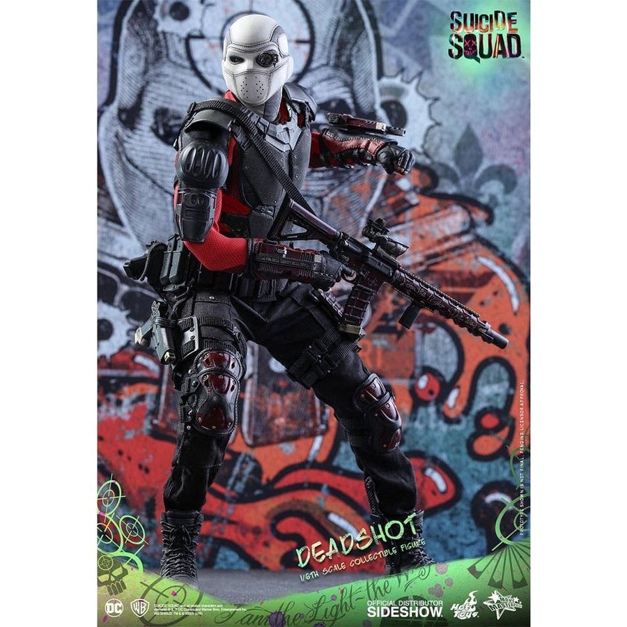 Hot Toys Suicide Squad Deadshot Movie Masterpiece 1/6 Action Figure Ex-Display