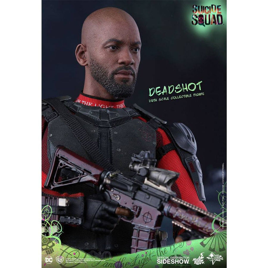 Hot Toys Suicide Squad Deadshot Movie Masterpiece 1/6 Action Figure Ex-Display