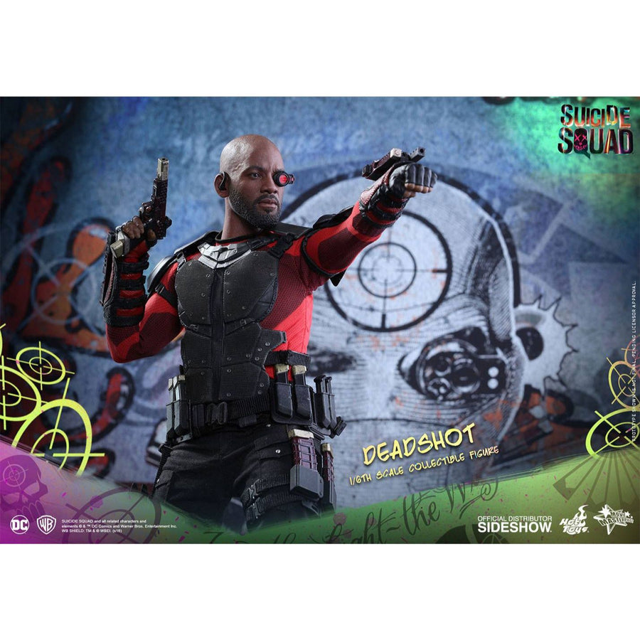 Hot Toys Suicide Squad Deadshot Movie Masterpiece 1/6 Action Figure Ex-Display