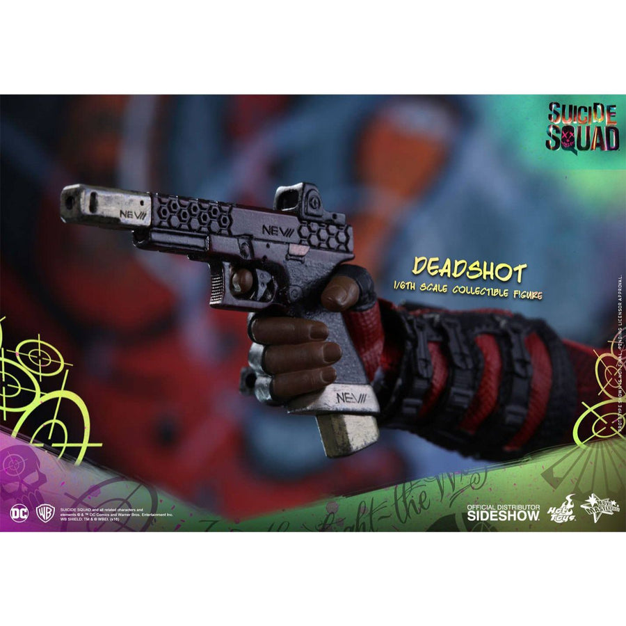 Hot Toys Suicide Squad Deadshot Movie Masterpiece 1/6 Action Figure Ex-Display