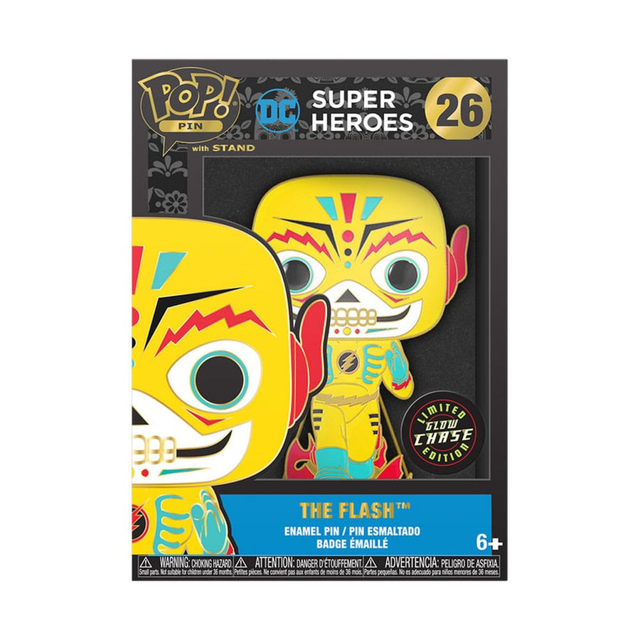 Funko DC Comics DOTD Loungefly POP! Enamel Pin Flash (Glow-in-the-Dark) 10 cm