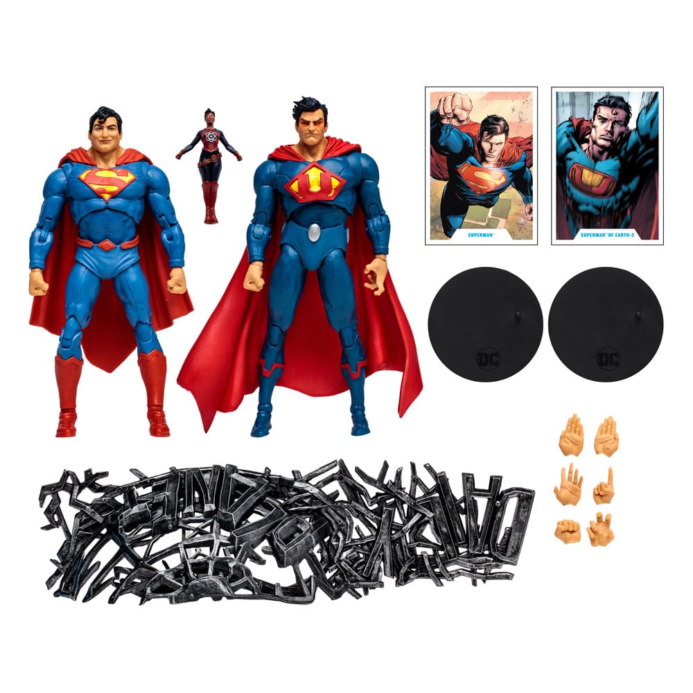 High quality Batman Earth -1 & Superman Mcfarlane