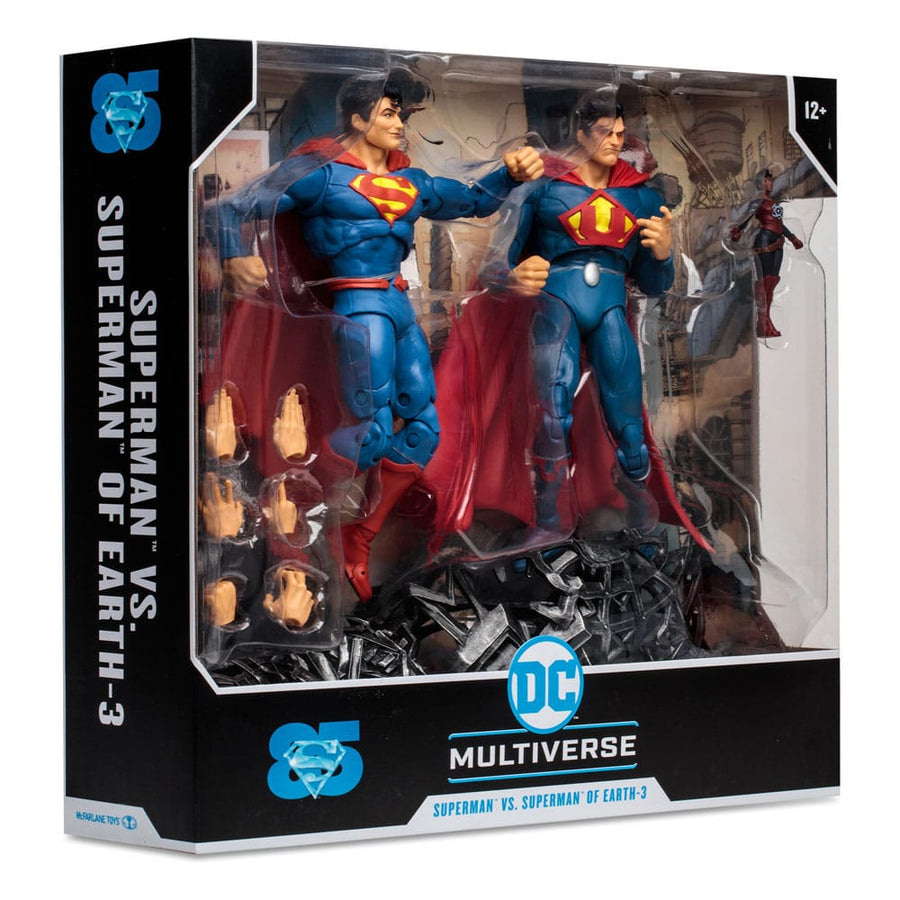 McFarlane DC Multiverse Multipack Action Figure Superman vs Superman of Earth-3