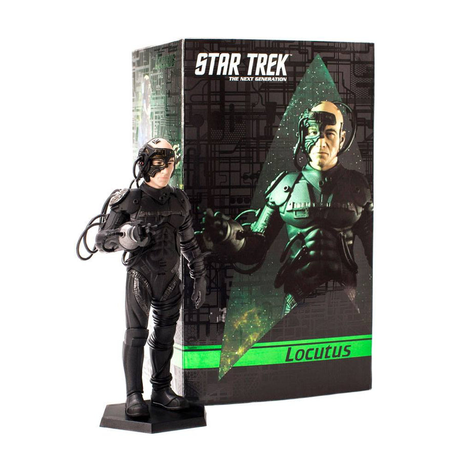 Star Trek TNG Mini Master Figure 1/12 Locutus of Borg Latinum Edition 15cm