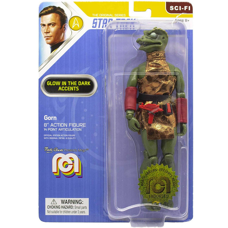 Mego Star Trek - Gorn - Glow in the Dark 8 Inch Action Figure