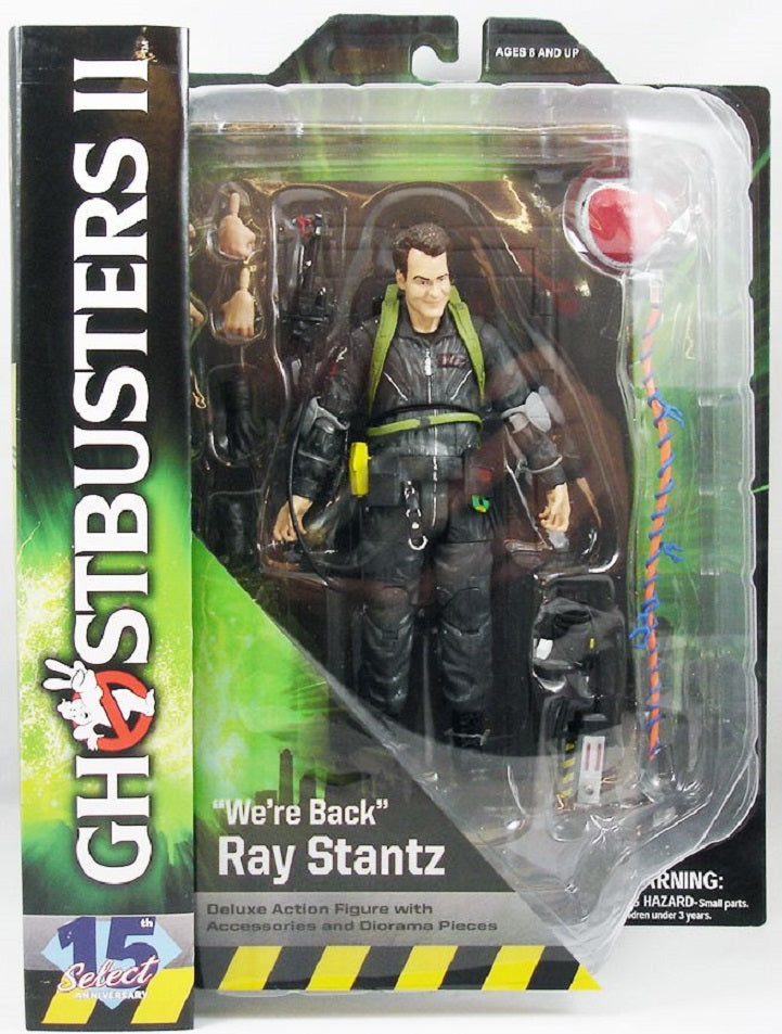 Diamond Select Ghostbusters 2 Series 6 Ray with Santa Hat Action