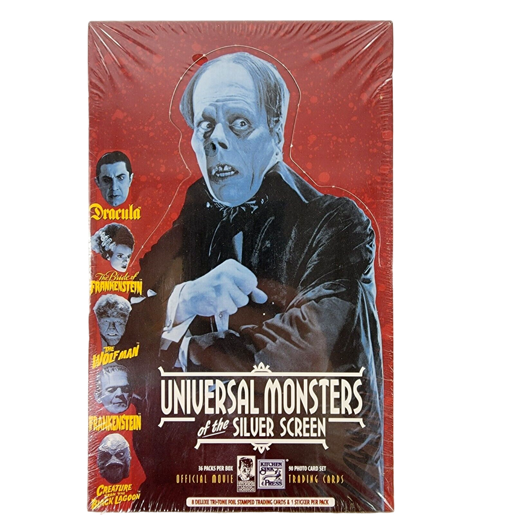 Universal Monsters of Silver Screen Trading Card Box Factory