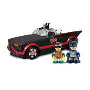 Mezco Mez-Itz Classic 1966 Batmobile with Batman and Robin