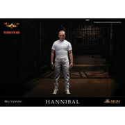 Blitzway The Silence Of The Lambs 1991 Hannibal Lecter in Prison Suit 1/6 Scale Collectible Figure