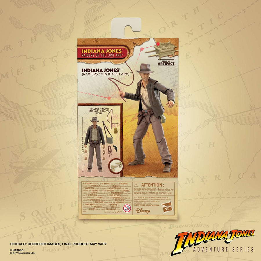 Hasbro Indiana Jones Adventure Series Action Figure Indiana Jones (Raiders of the Lost Ark) 15cm